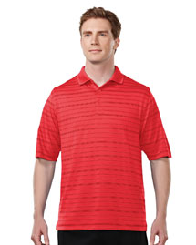 Men's 100% Polyester Knit Polo Shirts.