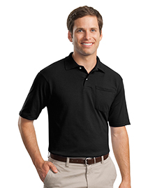 Jerzees Mens SpotShield Jersey Knit Sport Shirt with Pocket