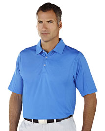 Men's 90% Polyester / 10% Spandex Knit Polo Shirt