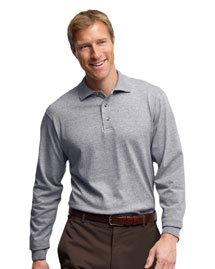 5.6 oz., 50/50 Long-Sleeve Sport Shirt with Stain-Release