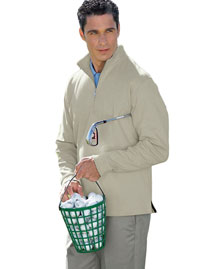 Men's Micro Brushed Half-Zip Jacket