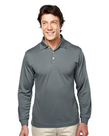  Mens Poly UltraCool pique long sleeve golf shirt