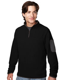 Men's 100% Polyester fleece 1/4 zipper pullover