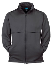 Mens 100% Polyester Micro Fleece Knit Jacket, w/ Piping & Reflective.