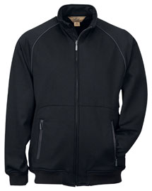 Mens 100% Polyester Pique Fleece Knit Jacket.
