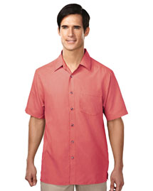 Men's 55% Modal 45% Polyester SS Woven Shirt