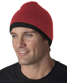 2 Tone Beanie Cap