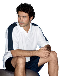 UC Shldr Strpd Wick Polo