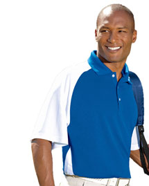 Raglan Mix Media Polo
