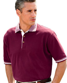 UC Striped Collar Polo