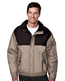  Big and Tall Mens  Colorblock Nylon Jacket With Fleece Lining