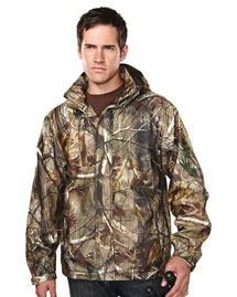 Men's 100% Polyester Camo Jacket,