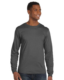 4.5 oz. Ringspun Cotton Fashion Fit Long-Sleeve T-Shirt