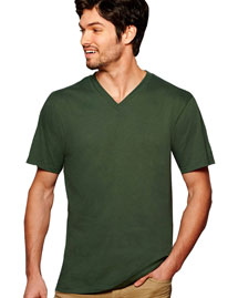 4.5 oz. Soft Spun Fashion Fit V-Neck T-Shirt