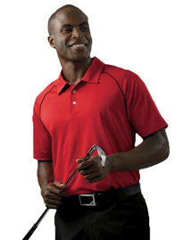 Men's Piped Colorblock Polo
