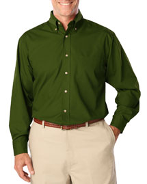 Mens Long Sleeve Easy Care Poplin
