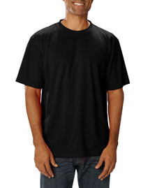 Mens Short Sleeve 3m Scotchgard Wicking Crew Tee
