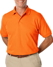 Blue Generation Mens High Visibility Pique Polo