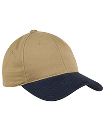Port Authority Mens Two Tone Brushed Twill Cap