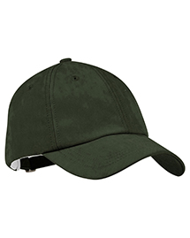 Port Authority Signature Mens Sueded Cap