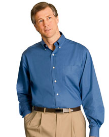 Chestnut Hill Mens Pima Cotton Poplin