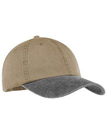 Mens 2 Tone Pigment Dyed Cap