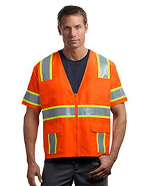 CornerStone Mens ANSI Class 3 Dual-Color Safety Vest