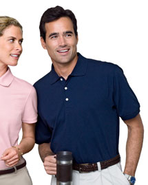 Devon & Jones Mens Five-Star Performance Pique Polo