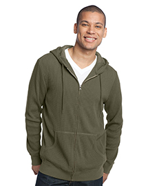  Mens Heavyweight Thermal Full-Zip Hoodie. DM330