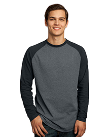 District Threads Mens Vintage Long Sleeve Raglan T Shirt