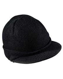District Threads Mens Knit Hat with bill