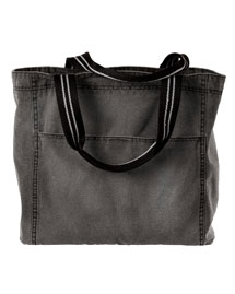 Distressed Canvas Tote