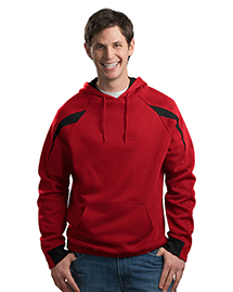 Sport-Tek Mens ColorSpliced Pullover Hooded SweatShirt