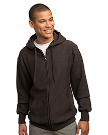 Sport-Tek Mens Super Heavy Weight Pullover Full Zip Hooded SweatShirt
