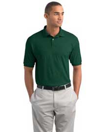 Hanes Mens StayClean 56 Ounce Jersey Knit Sport Shirt