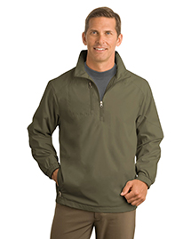 Port Authority Mens 1/2 Zip Wind Jacket