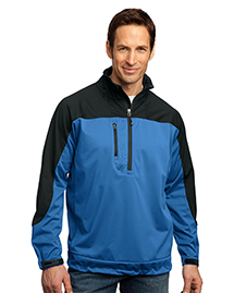 Mens Light Weight Soft Shell 1/2 Zip Jacket