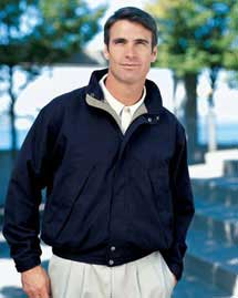  Men's Textured Microfiber Jacket