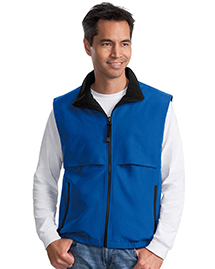Port Authority Mens Reversible Terra Tek Nylon And Fleece Vest
