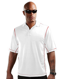 Mens 100% Polyester Micro mesh 3 button polo
