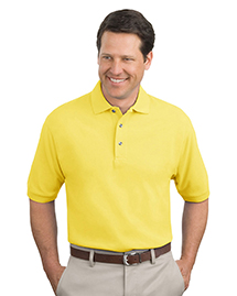 Port Authority Mens Pique Knit Polo Sport Shirt