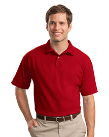 Port & Company  Mens 61 Ounce Jersey Knit Polo Sport Shirt