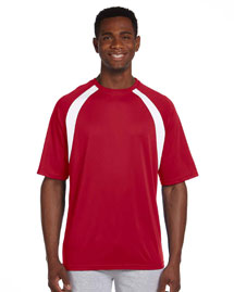 4.2 oz. Athletic Sport Color Block T-Shirt