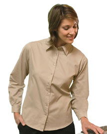 Ladies’ 4.5 oz. Long-Sleeve Millennium Twill Shirt