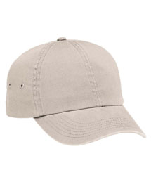 Harriton Mens Washed Twill Baseball Cap