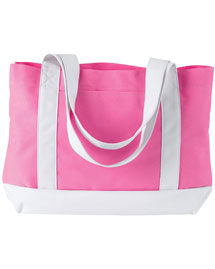 Harriton Contrast Handle Tote