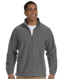 Mens 8 Oz Full Zip Fleece