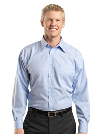 Red House Mens Non Iron Button Down Box Check Dress Shirt