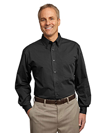 Mens Tonal Pattern Easy Care Shirt