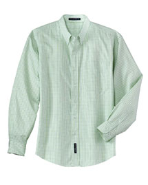 Mens Patterned Long Sleeve Easy Care Dress Shirt